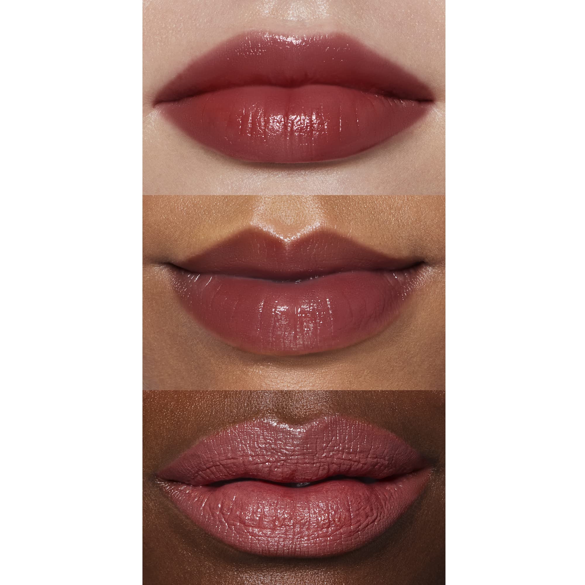 e.l.f. O Face Satin Lipstick, Richly Pigmented, Nourishing & Long-Lasting Creamy Lipstick, Infused With Jojoba, Vegan & Cruelty-Free, Standing Ovation